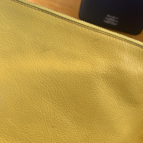 Coach yellow leather crossbody - Picture 6 of 6